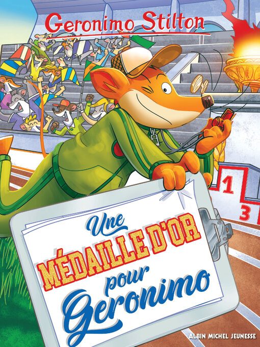 Cover image for Une médaille d'or pour Geronimo